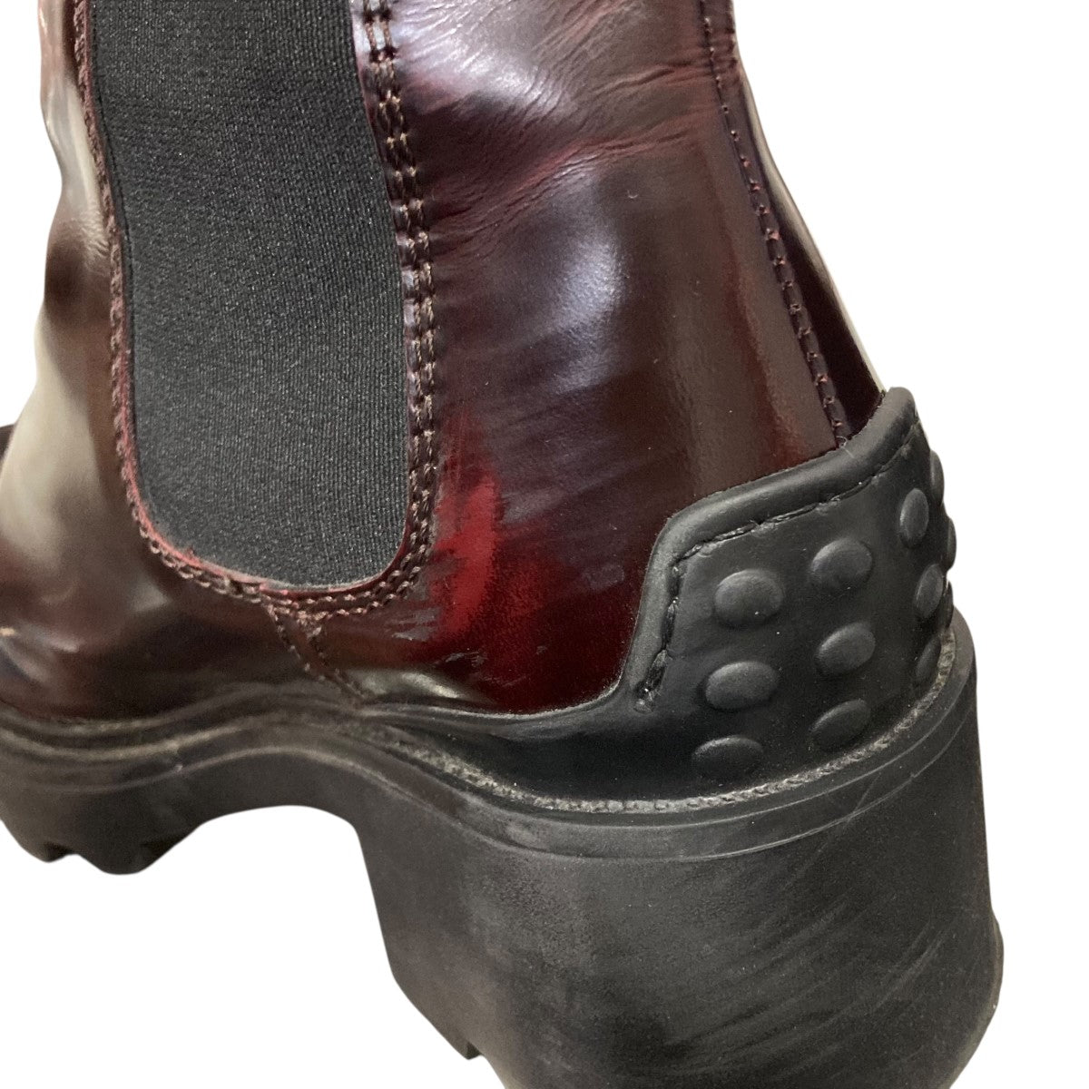 TOD'S サイドゴアブーツ TOD'S(トッズ) サイドゴアブーツ ブラウン サイズ 35 1/2