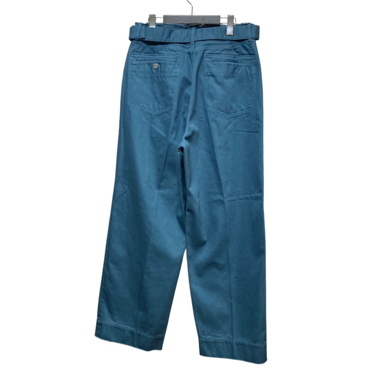 23SSBELTED WIDE-LEGGED DENIM TROUSERSデニムパンツYK23SS0471P