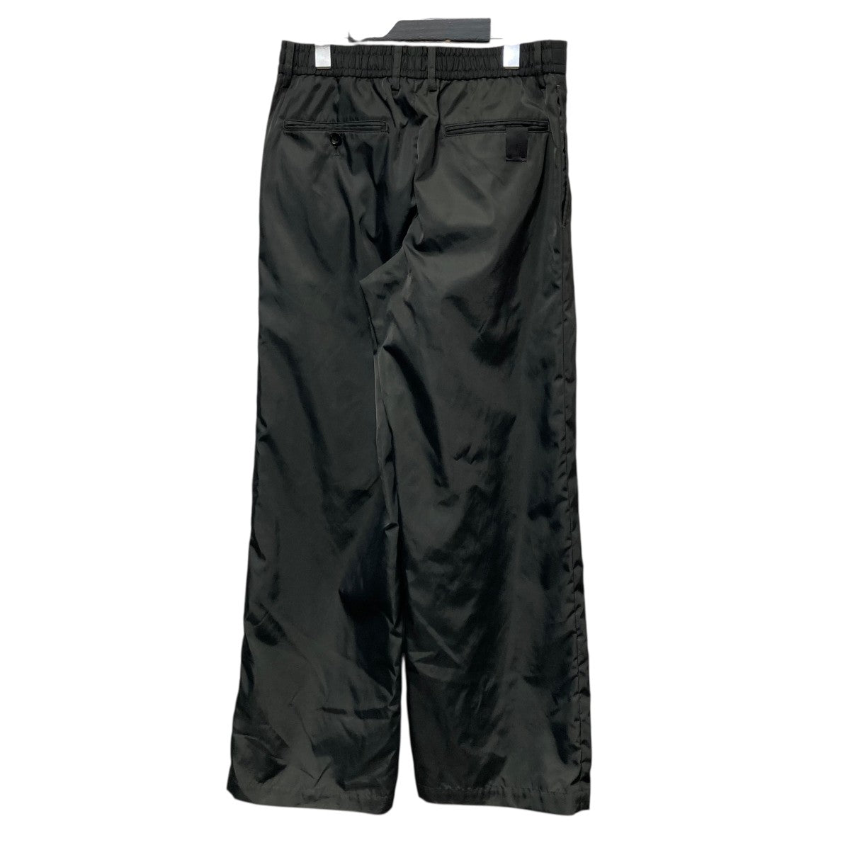 N.HOOLYWOOD ナイロンパンツ ブラック サイズ40 N.HOOLYWOOD(エヌハリウッド) / スラックスパンツ/36/ウール/BLK