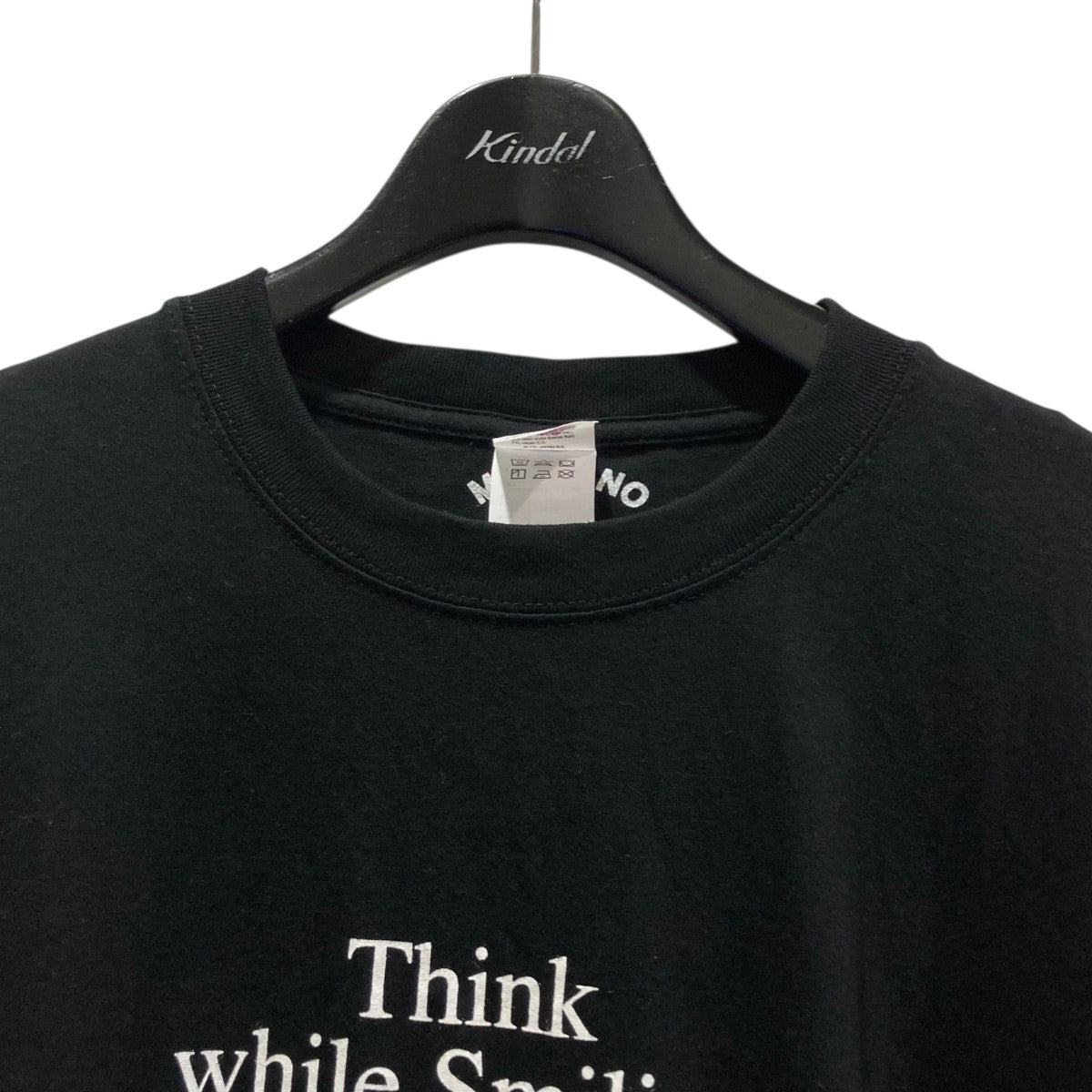 MINNANO Think while SmilingプリントTシャツ 古着・中古-3枚目のアイテム画像