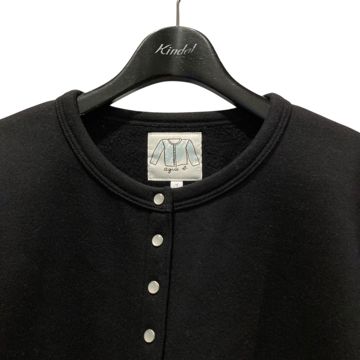 agnes b(アニエスベー) カーディガン0267M001 0267M001 ブラック