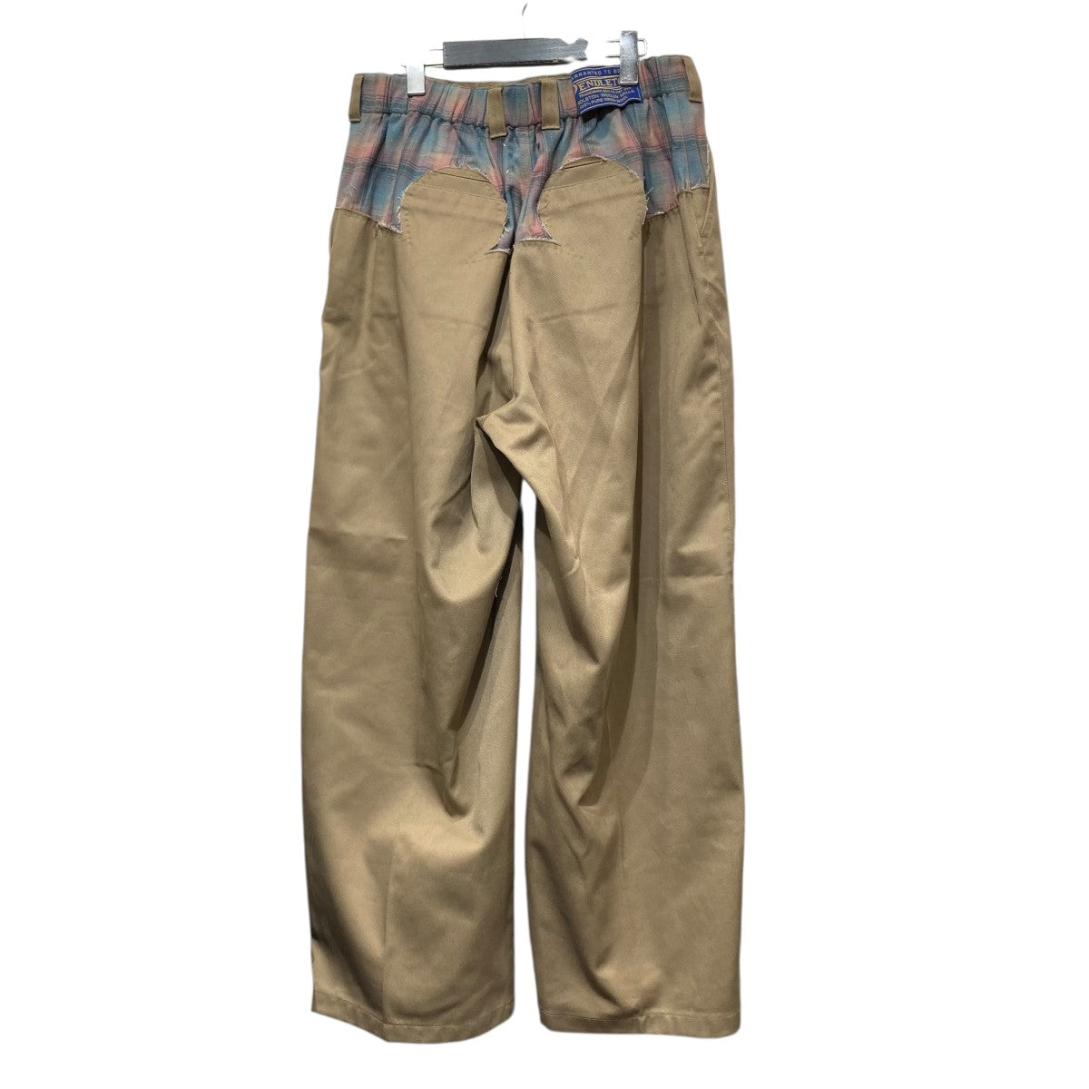 Maison Margiela×PENDLETON 23AW切替ワークパンツS67KA0046 S67KA0046