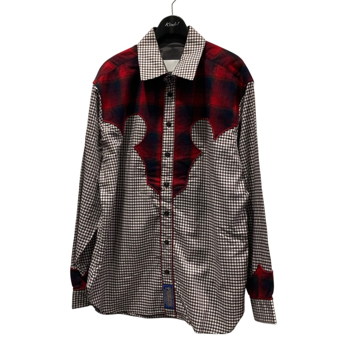 Maison Margiela×PENDLETON 23AW切替シャツS67DT0008 S67DT0008