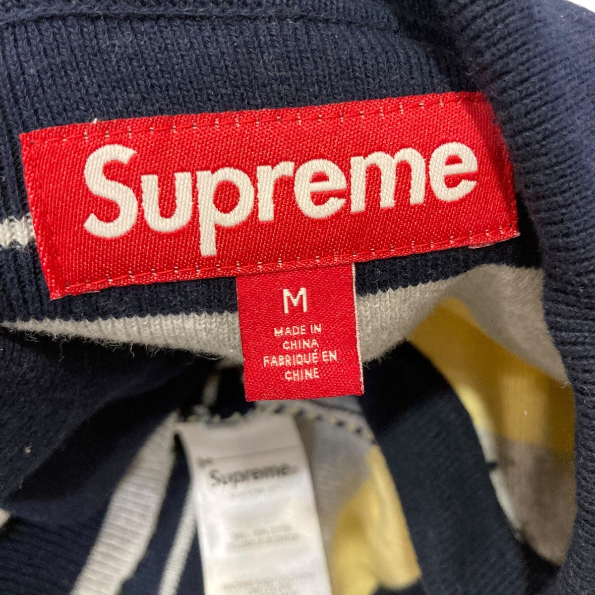 Supreme(シュプリーム) 24AWStripe Zip L S Poloストライプジップ