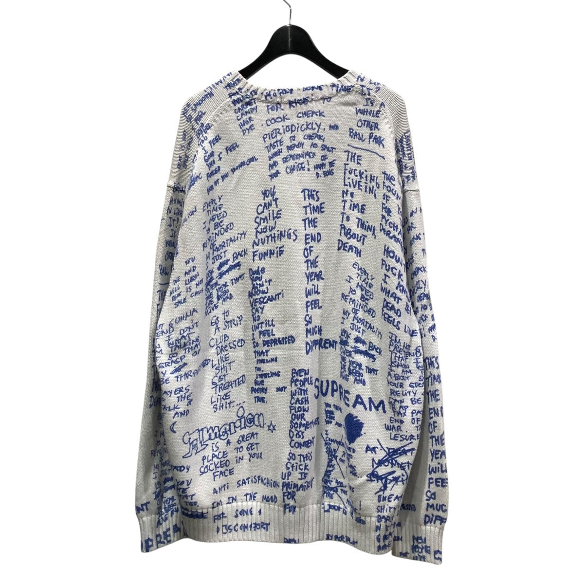 Supreme(シュプリーム) Gonz Poems Sweaterゴンズポエムニット