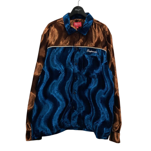 Supreme ベルベット スワール ワークシャツ Supreme(シュプリーム) Velvet Swirl Work Shirtベルベットワーク