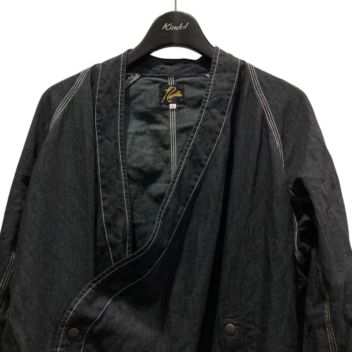 Needles(ニードルズ) samue coat作務衣コート ブラック サイズ S