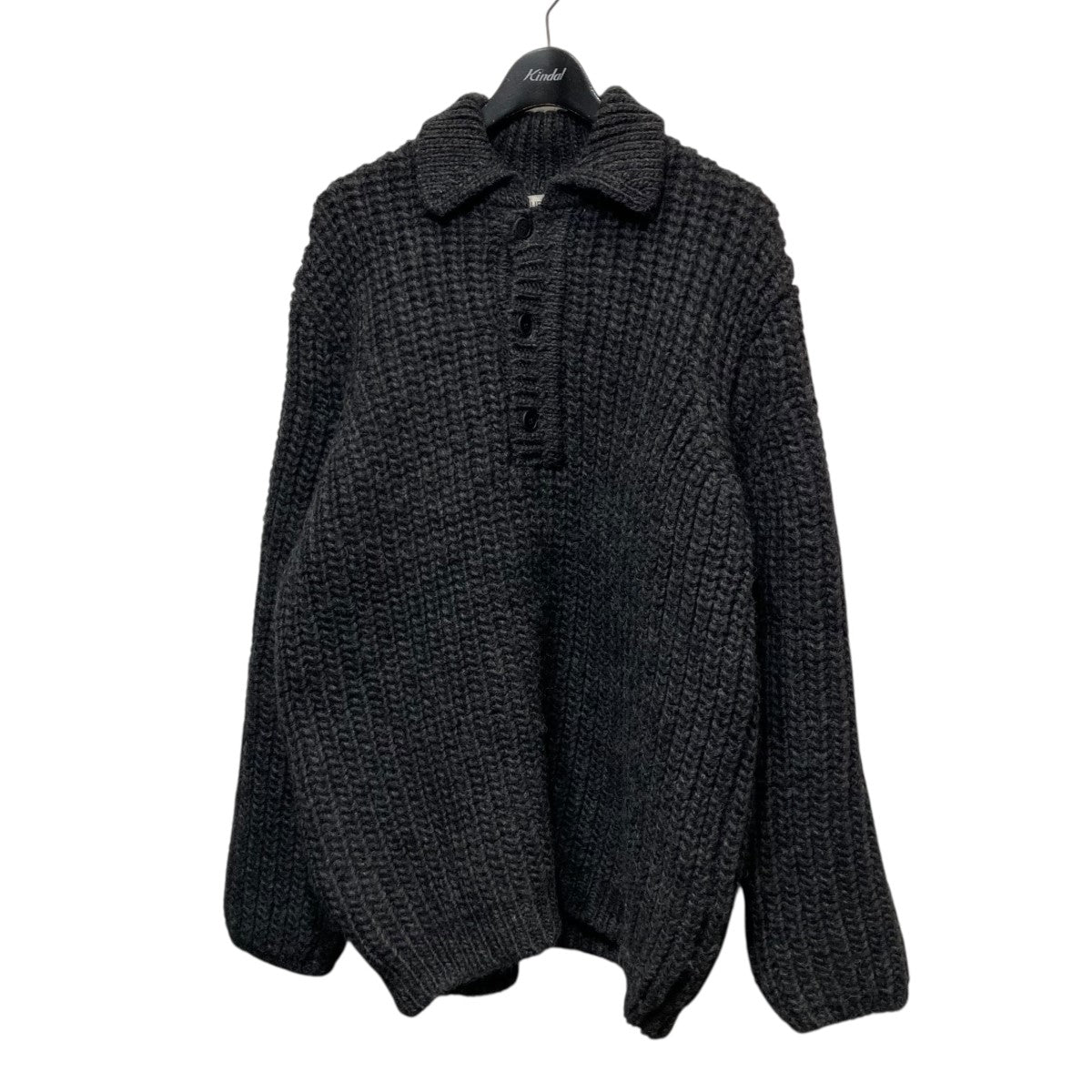 OUR LEGACY(アワーレガシー) 22AWBIG PIQUETニットポロシャツM4223BPGM