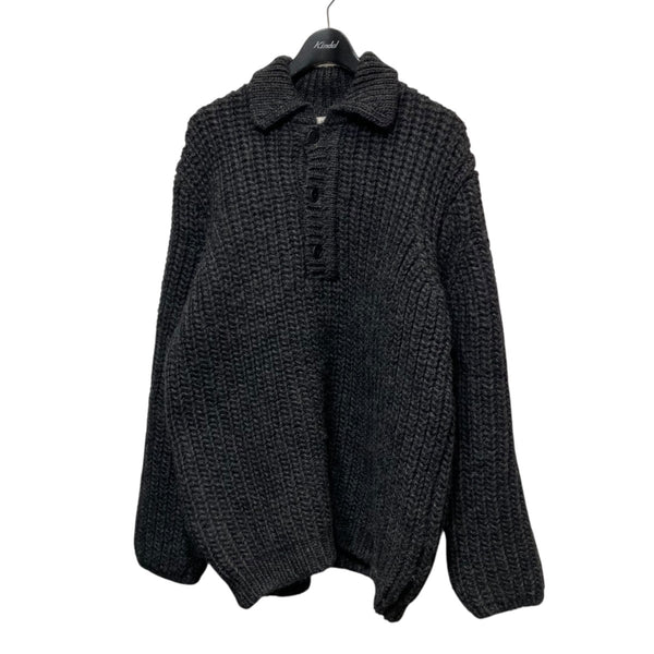 OUR LEGACY(アワーレガシー) 22AWBIG PIQUETニットポロシャツM4223BPGM