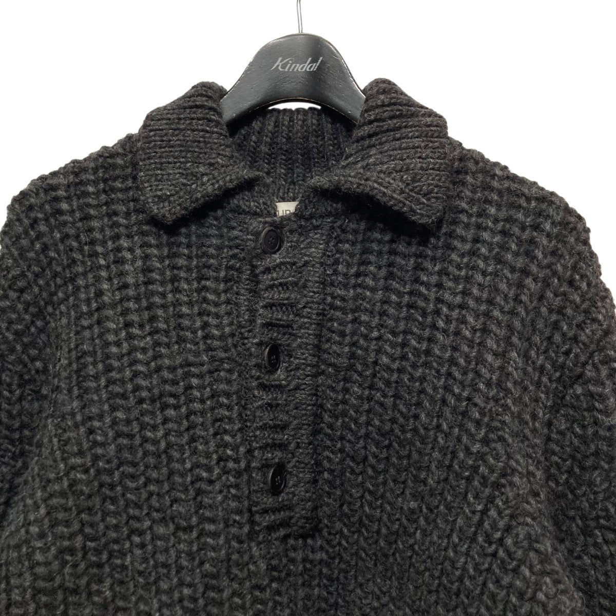 OUR LEGACY(アワーレガシー) 22AWBIG PIQUETニットポロシャツM4223BPGM