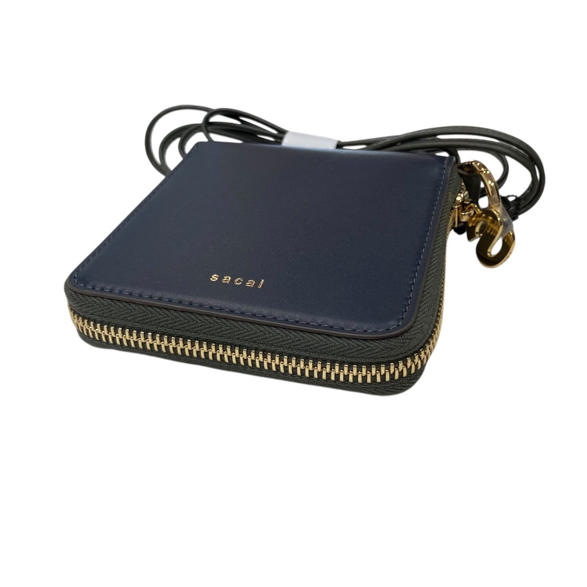sacai(サカイ) Bicolor Half Fold Walletバイカラーラウンド