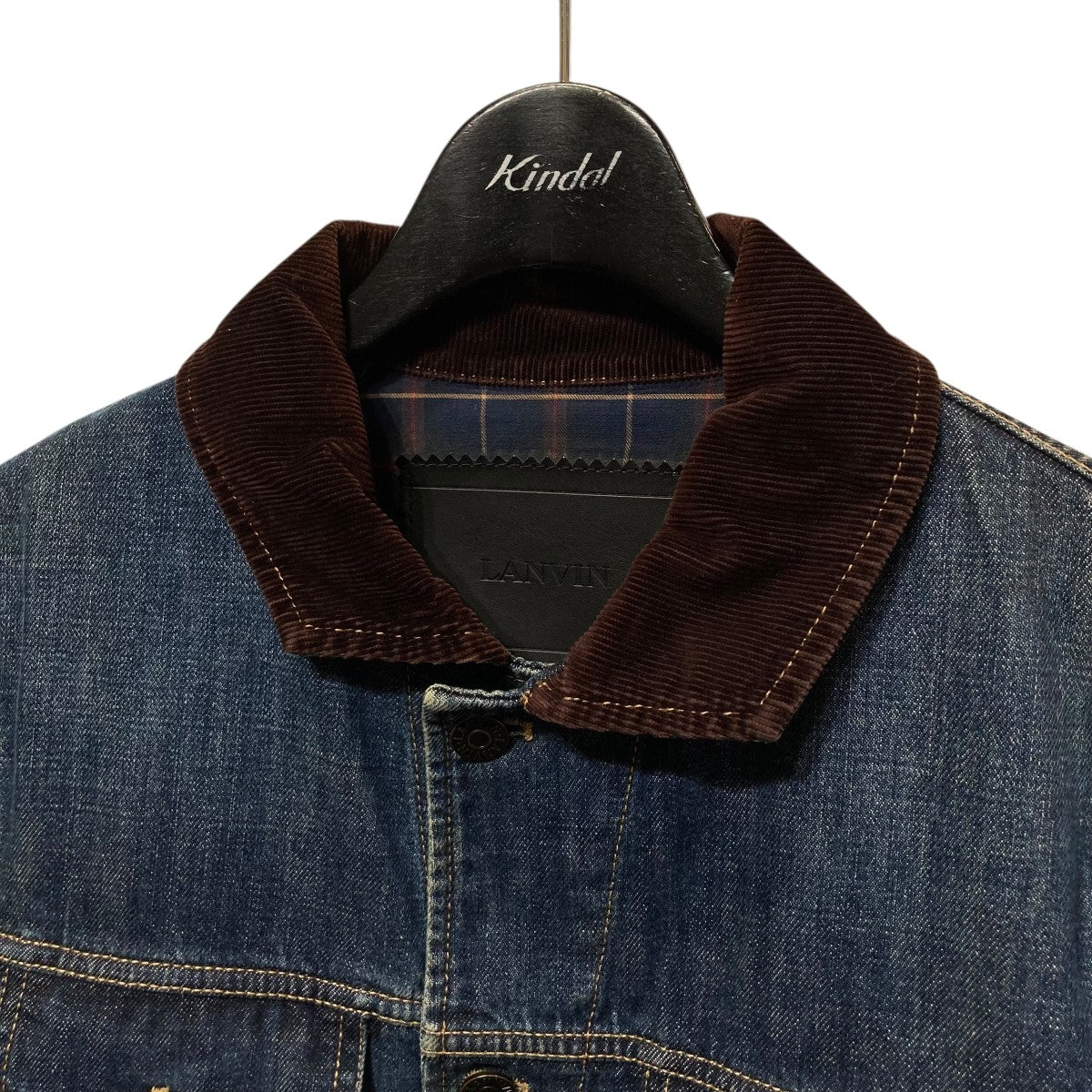 LANVIN(ランバン) コーデュロイ切替デニムジャケットRMJA0185