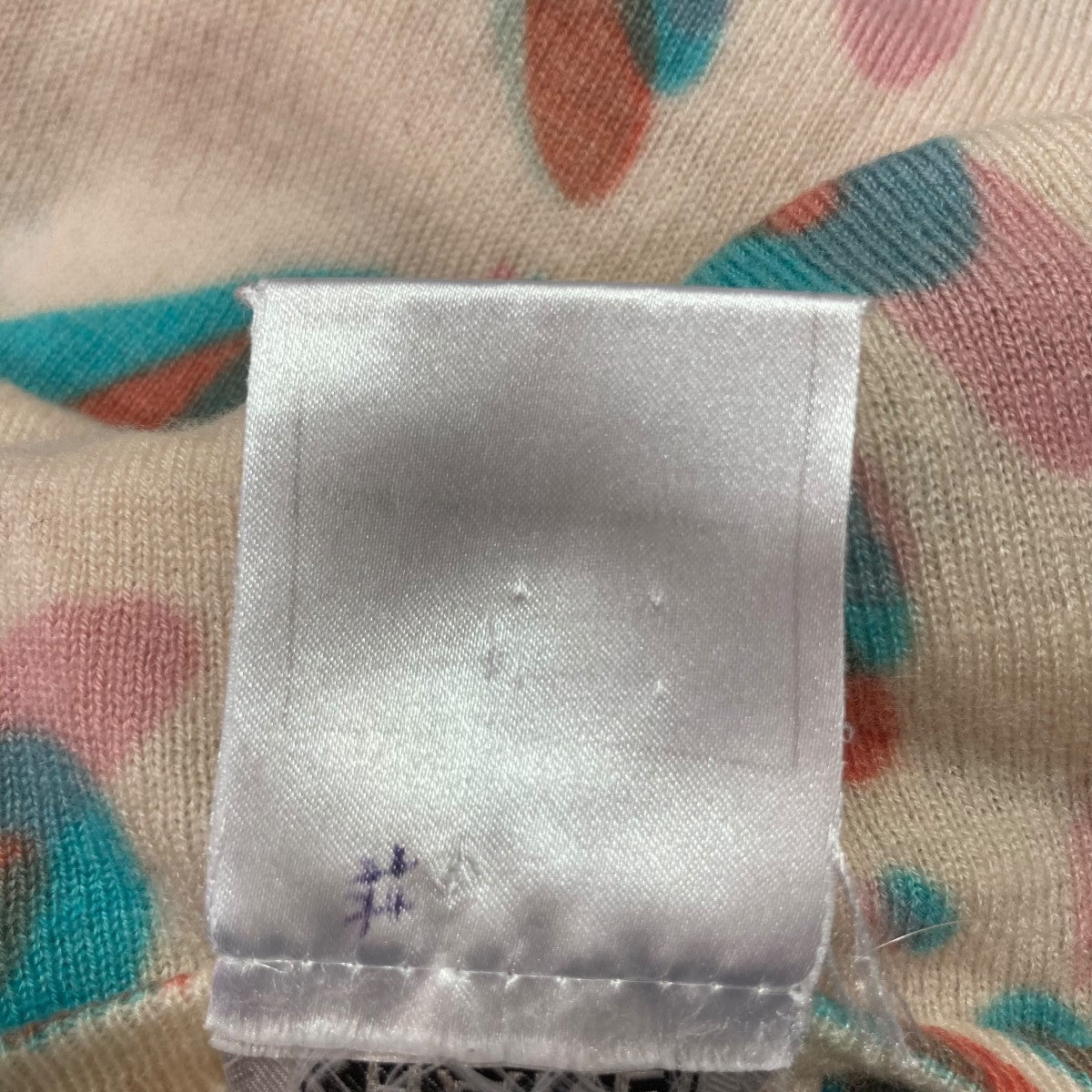 CHANEL 総柄ニット 古着・中古-7枚目のアイテム画像