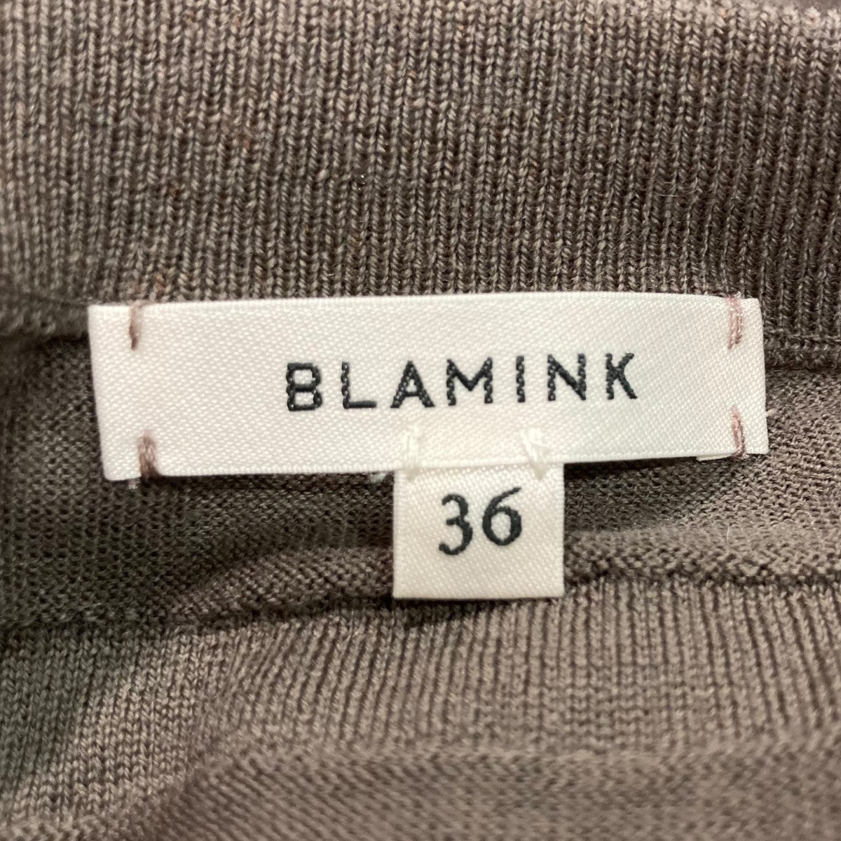 BLAMINK フリンジニット7913-199-0267 古着・中古-6枚目のアイテム画像