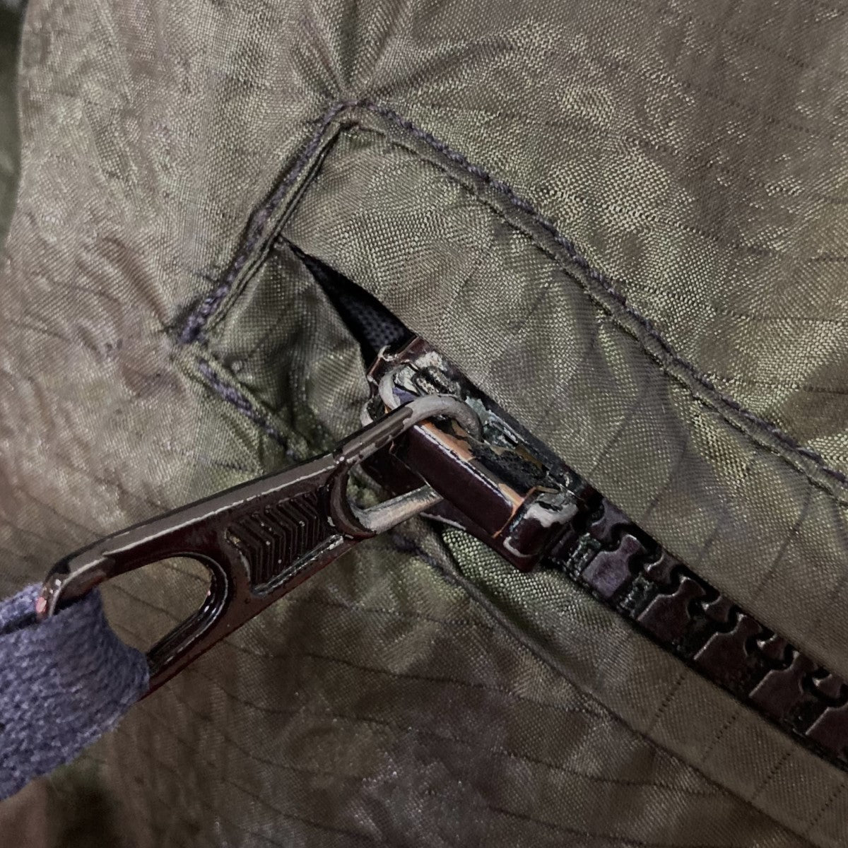 STONE ISLAND(ストーンアイランド) 90'sグリーンエッジナイロンベスト