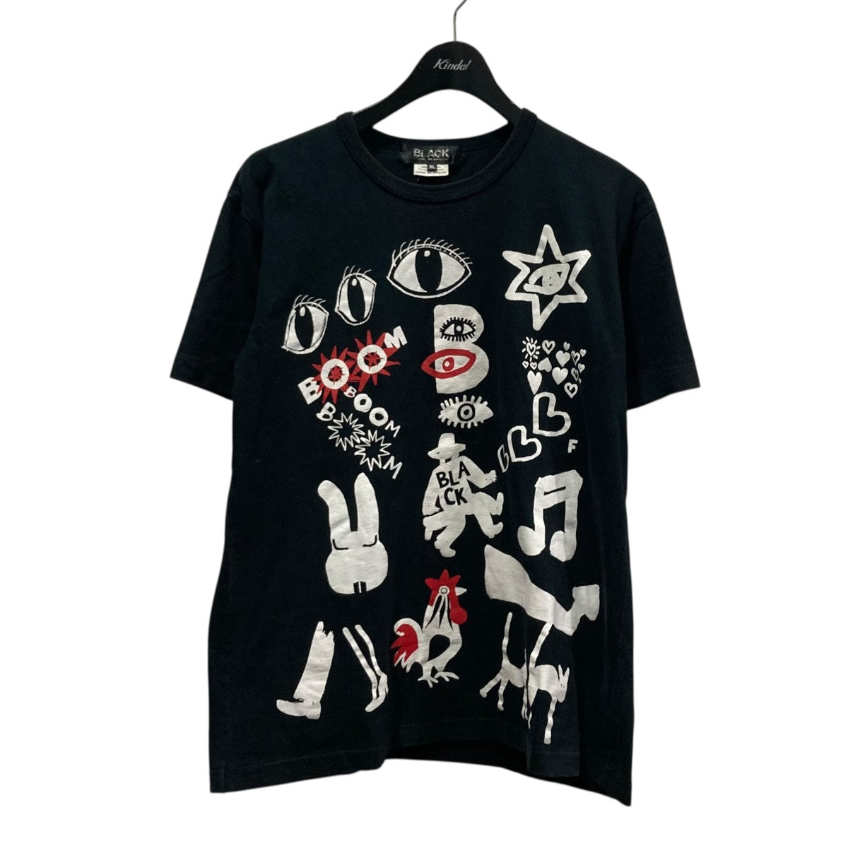 BLACK COMME des GARCONS(ブラックコムデギャルソン) プリントT