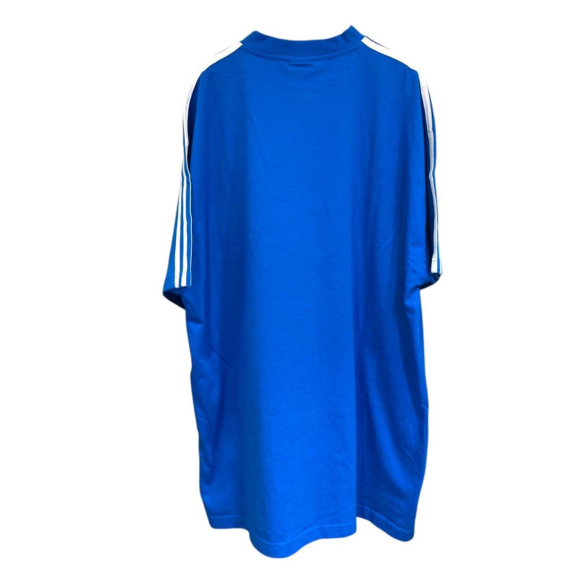 BALENCIAGA×adidas ロゴプリントスリーラインTシャツ739101 古着・中古-2枚目のアイテム画像
