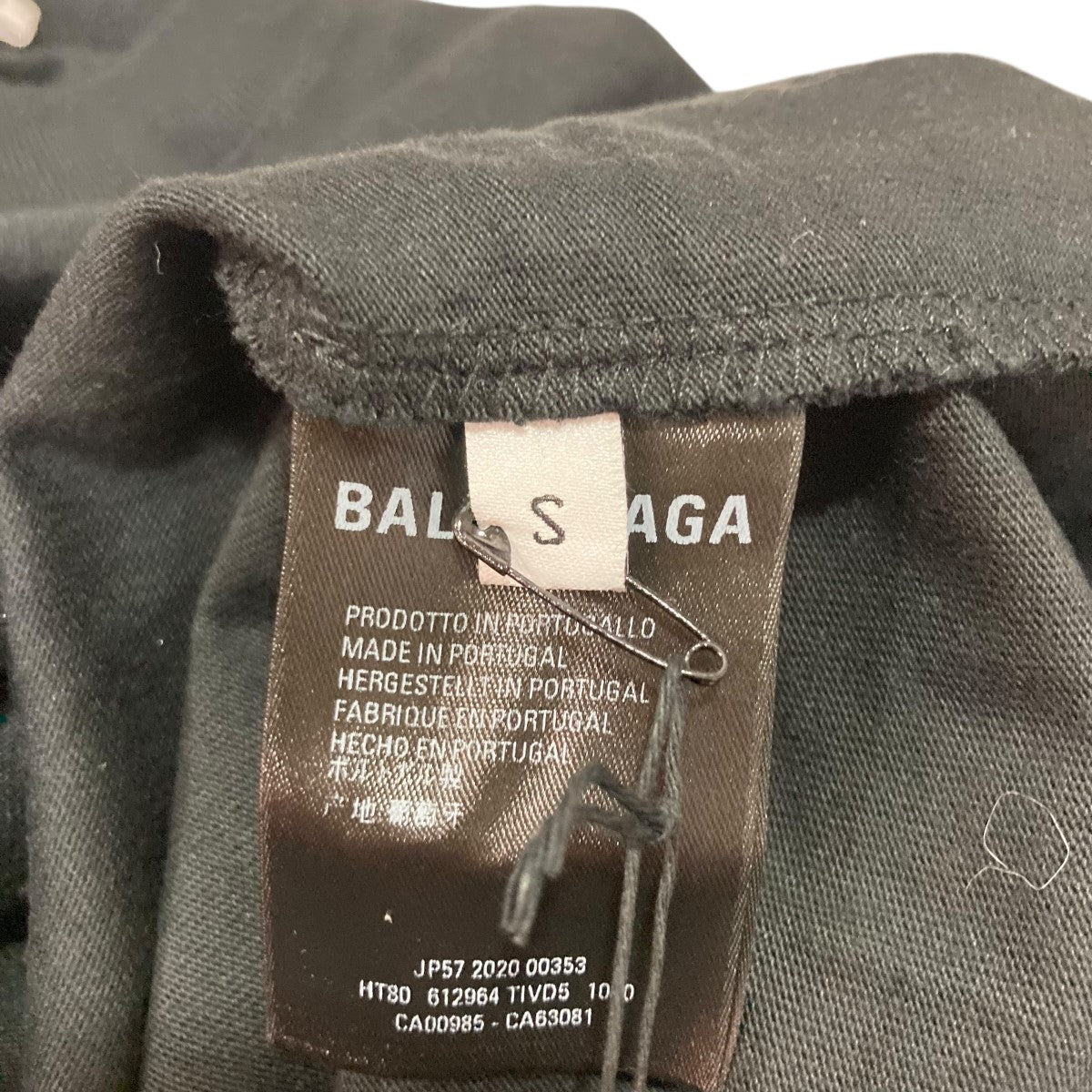 BALENCIAGA GYM WEARプリントTシャツ612964 古着・中古-6枚目のアイテム画像