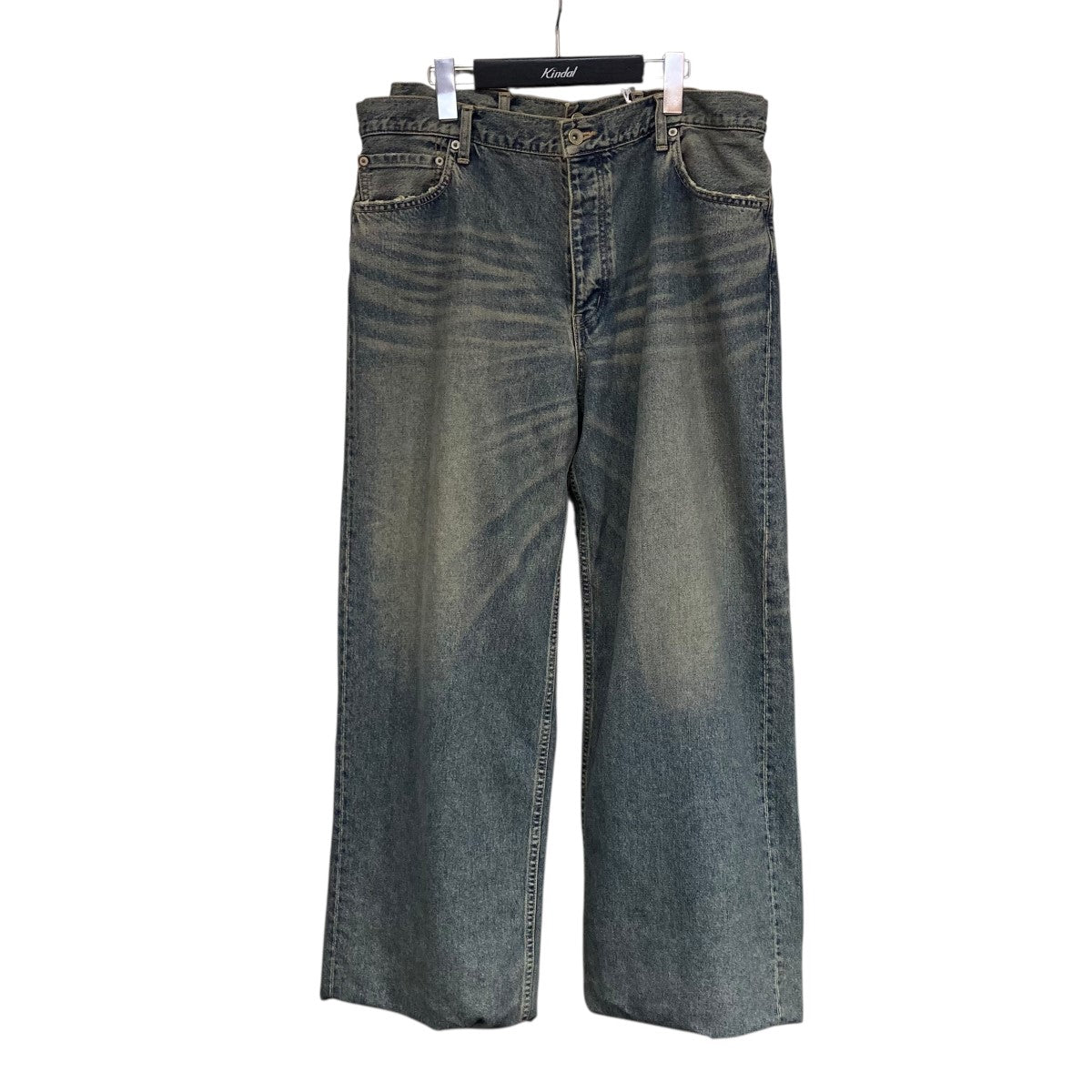 25SSDocking Wide＆Straight Denim Pantsドッキングデニムパンツ25SS DNM5