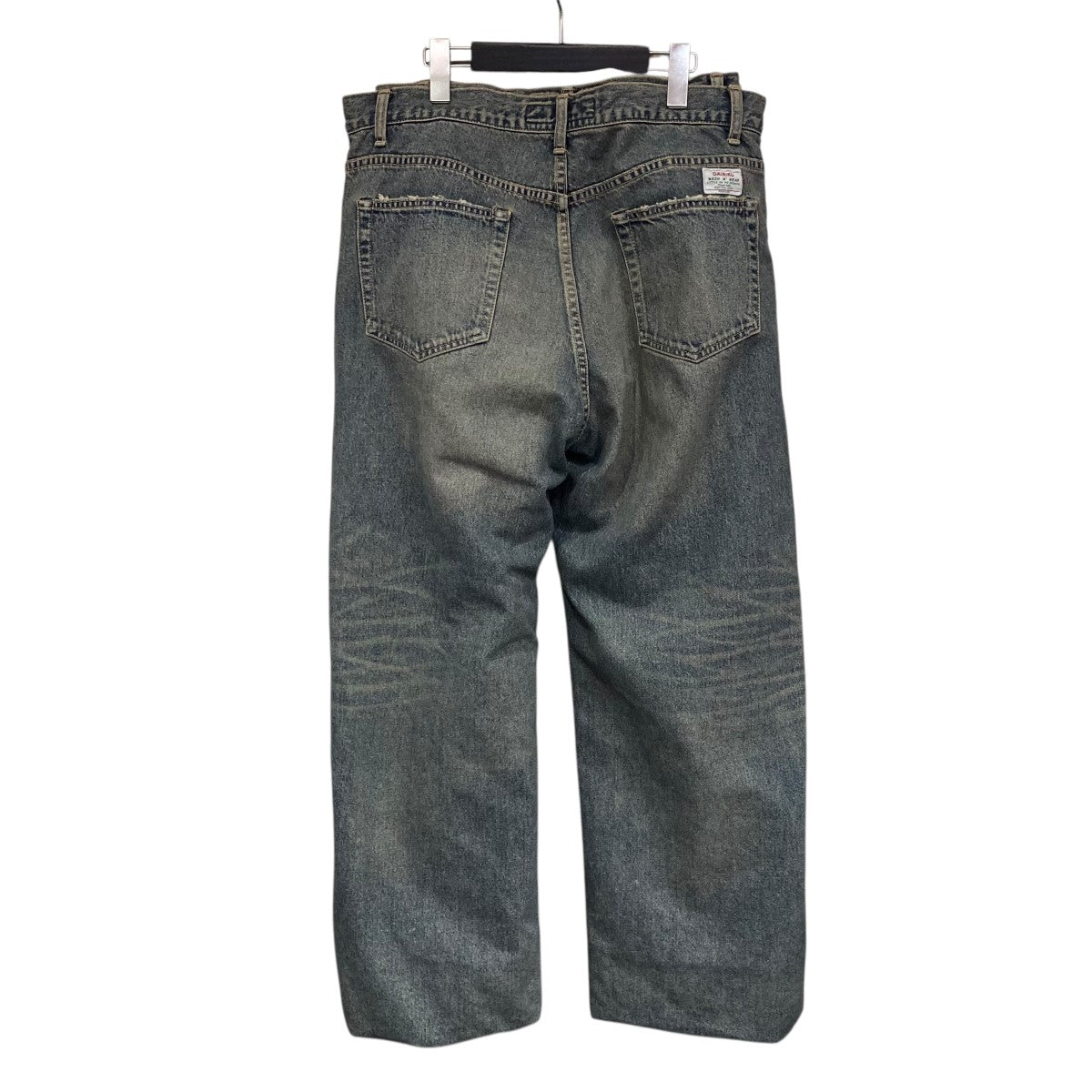 25SSDocking Wide＆Straight Denim Pantsドッキングデニムパンツ25SS DNM5