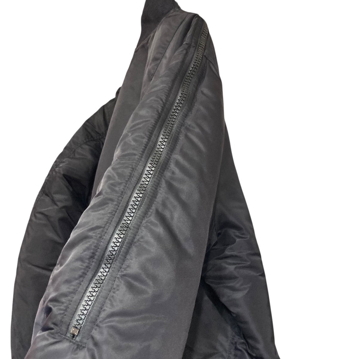 【美品】【未使用】セブンズtv ナイロンジャケット （ブラック）【値下げ中】 High Scream Center(ハイスクリームセンター) プルオーバーMA-1