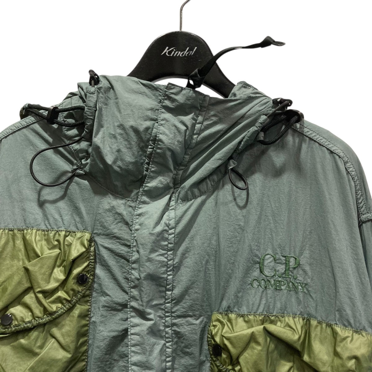 【極美品】C.P. Companyゴーグル ジャケット M オリーブグリーン C.P.COMPANY(シーピーカンパニー) 00's goggle nylon jacket