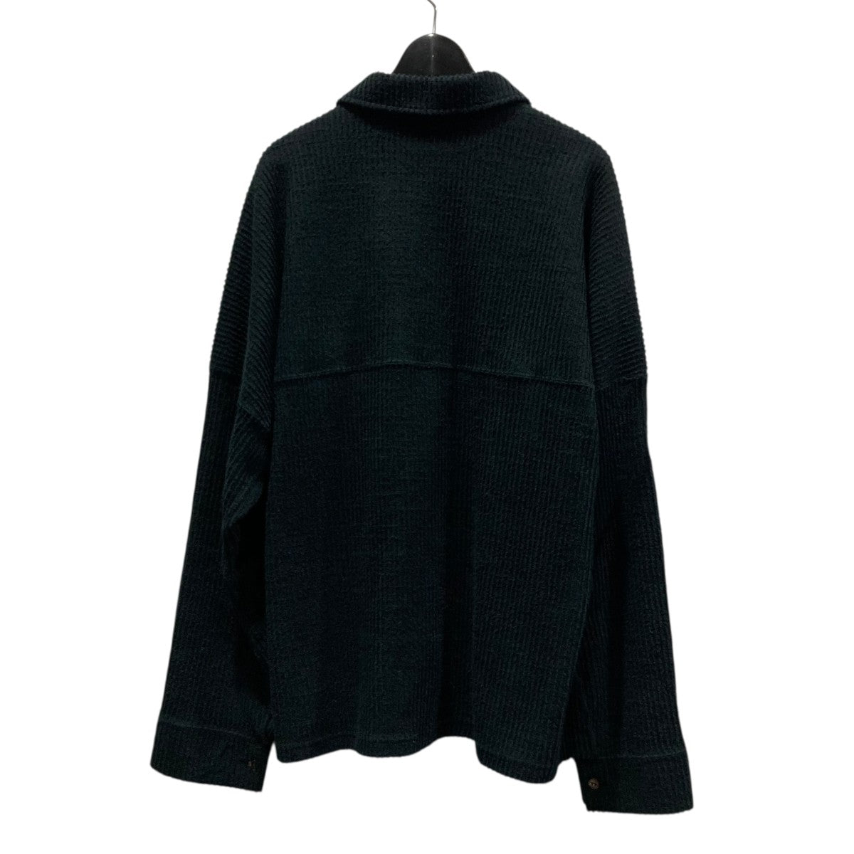 トップス ancellm SILK SUEDE DRESS LS SHIRT ANCELLM》SILK SUEDE DRESS LS SHIRT