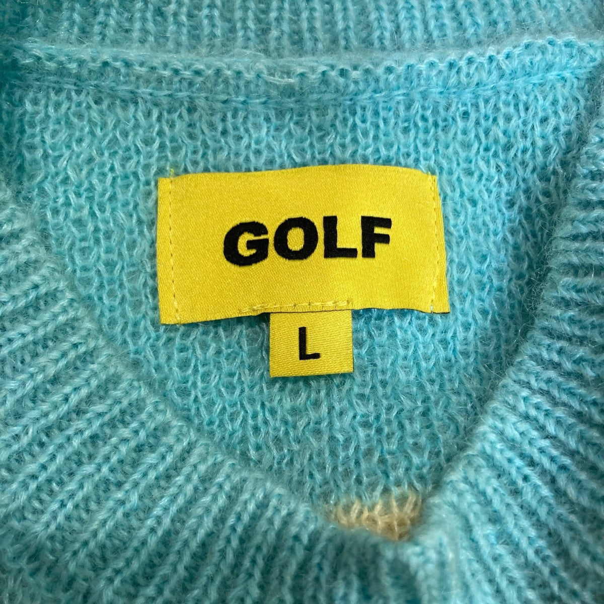 ☆PXG GOLF☆ wool100% ニット ブリーチLOOSEニットカーディガン[品番：MKSW0059191]｜GYDA