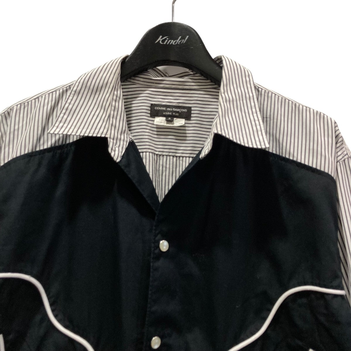 COMME desGARCONS HOMME PLUS ウエスタンシャツ COMME des GARCONS HOMME PLUS(コムデギャルソンオムプリュス