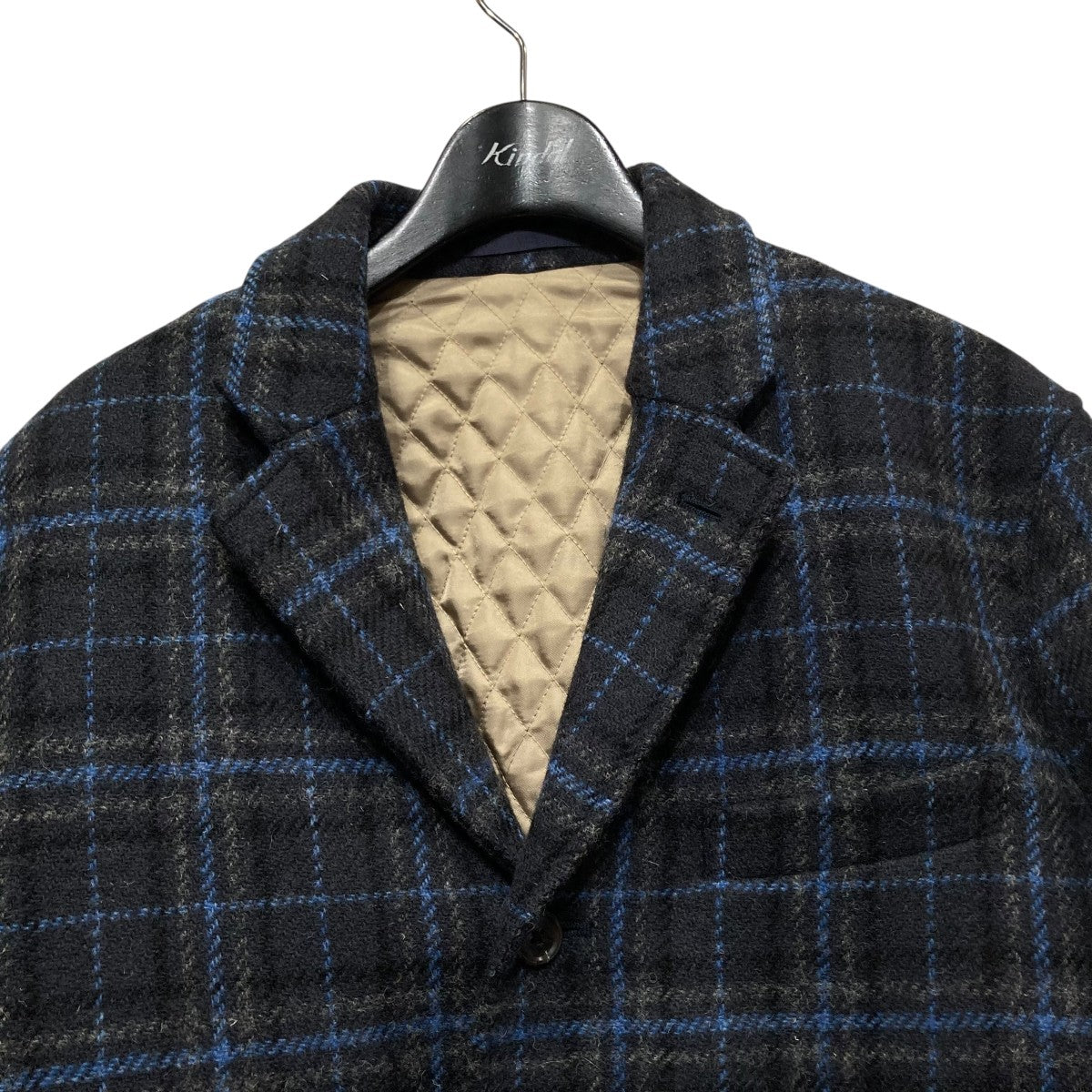 美品/Lサイズ✨ハリスツイード クリケット テーラードジャケット チェック CRICKET1960(クリケットセンキュウヒャクロクジュウ) ハリスツイード社