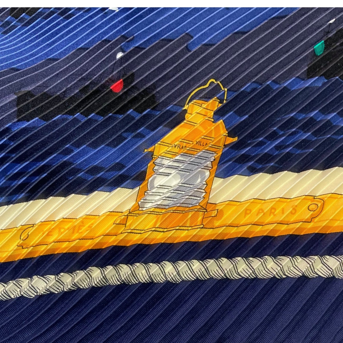 HERMES スカーフ カレ90 FEUX DE ROUTE APERCUS HERMES カレ90 