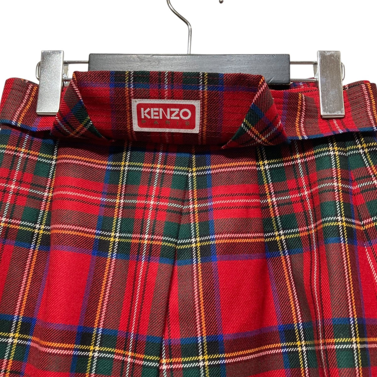 KENZO×KENZO LOCHCARRON Checked mini skirtタータンチェック