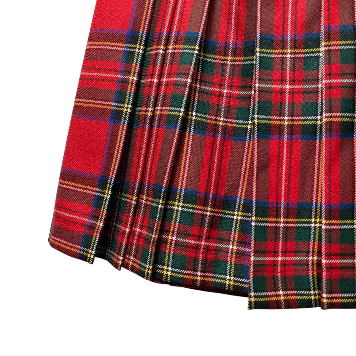 KENZO 花柄 プリーツスカート 黒/赤 サイズ36 KENZO 花柄 プリーツスカート 黒/赤 サイズ36