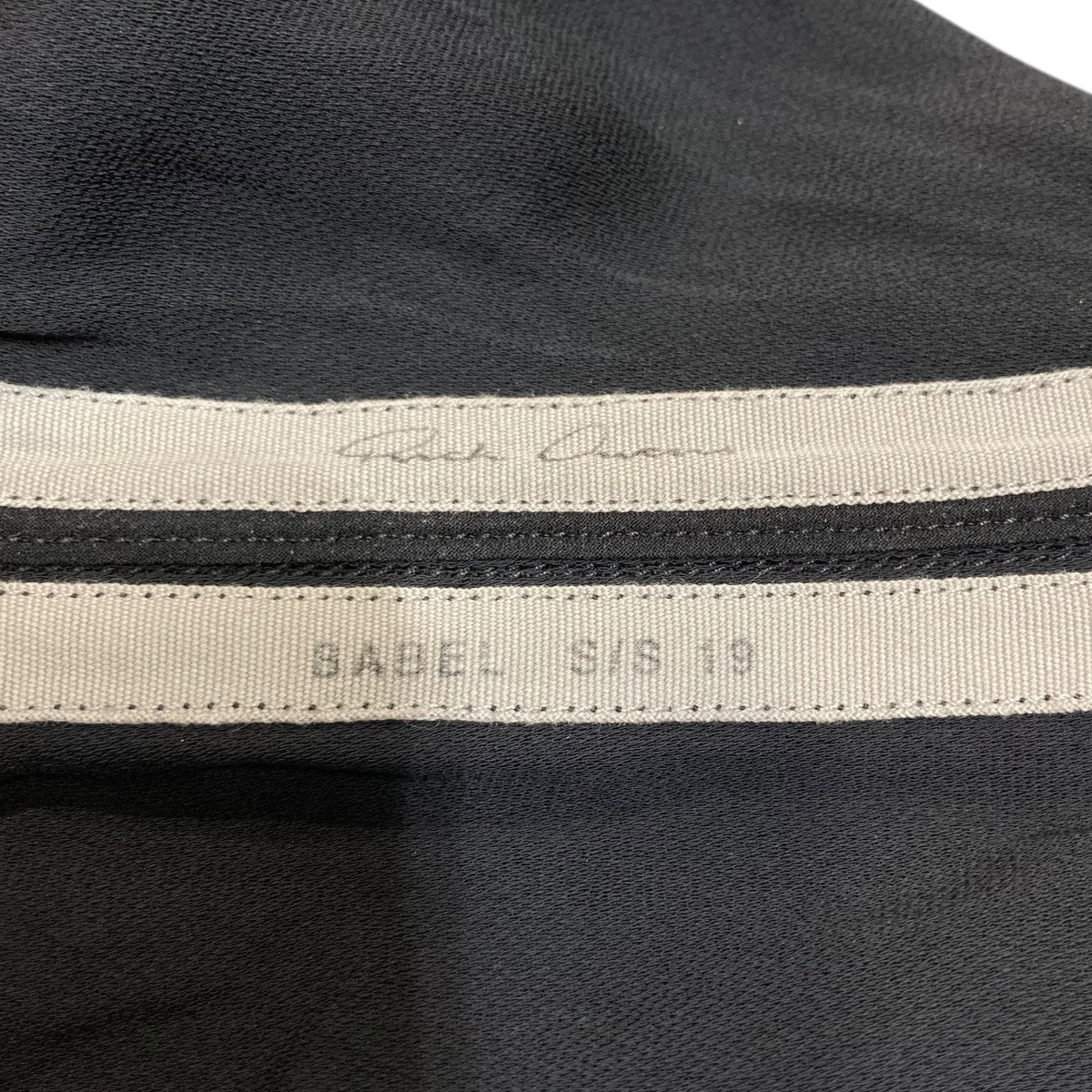 RICK OWENS ギャザーノースリーブワンピースRO19S6165-YJ 古着・中古-5枚目のアイテム画像