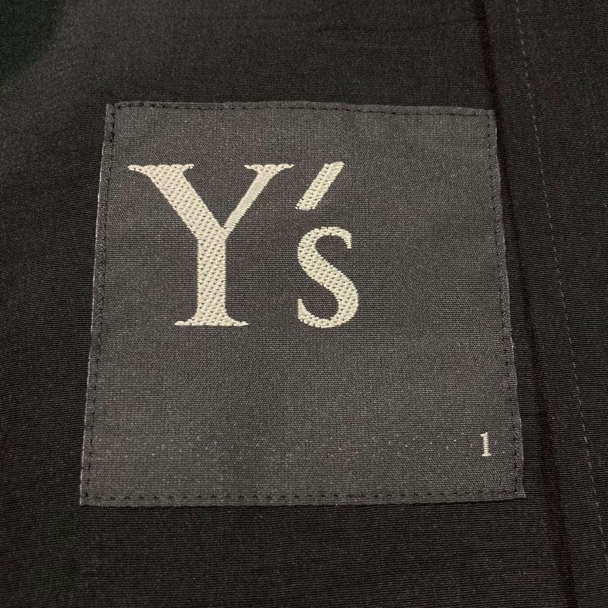 y's ワイズ　マントコート　サイズ2 Y's for men(ワイズフォーメン) 90's wool gabardine double zip