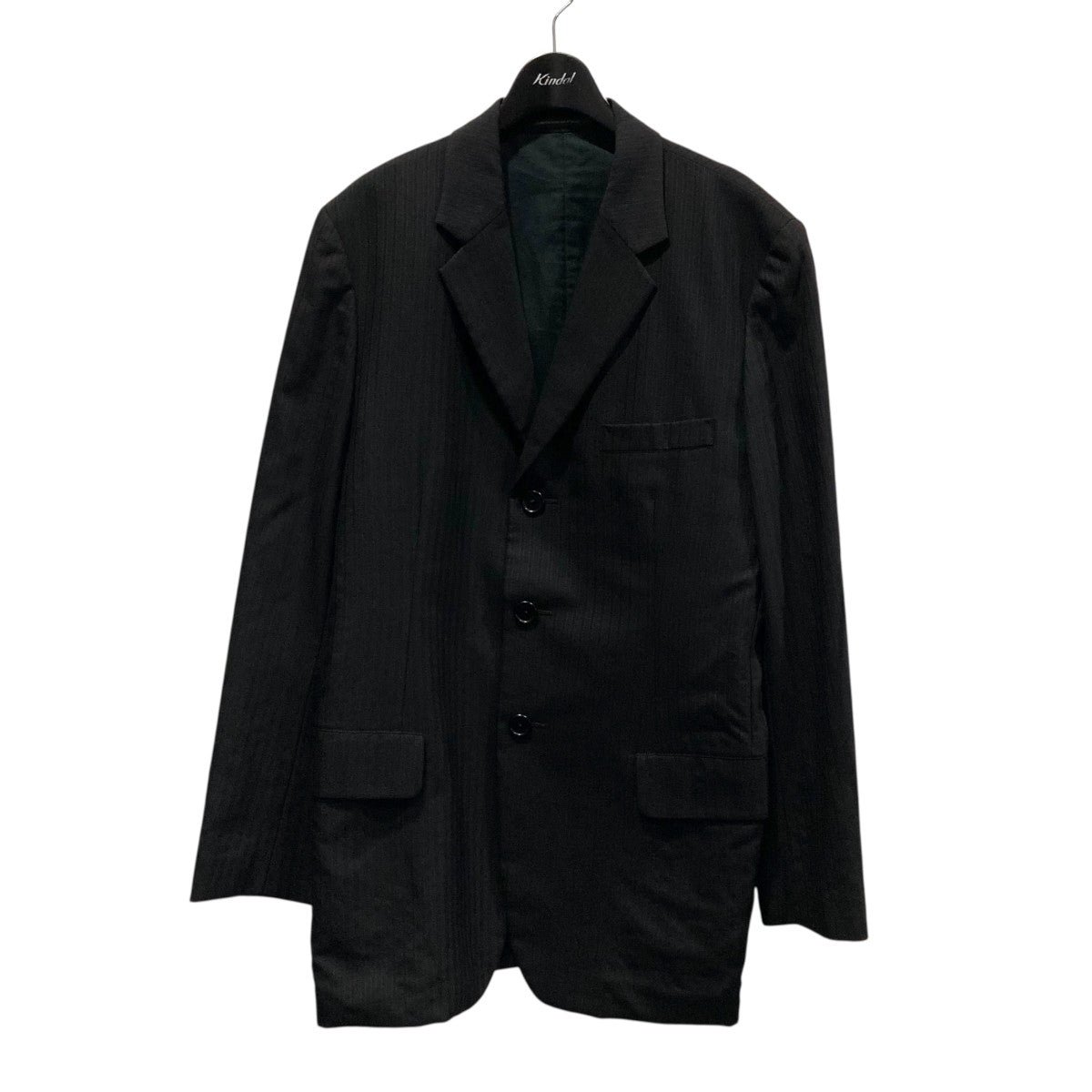 Y's for men yohji yamamoto 黒 ウールギャバジン デザイン