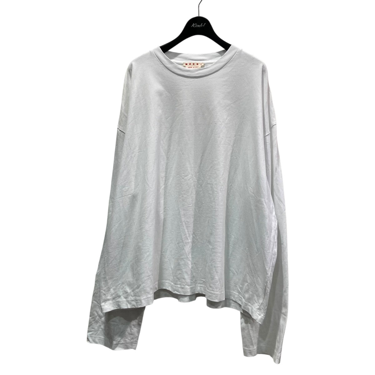MARNI(マルニ) 25SSオーバーサイズ ロングスリーブ Tシャツ長袖T