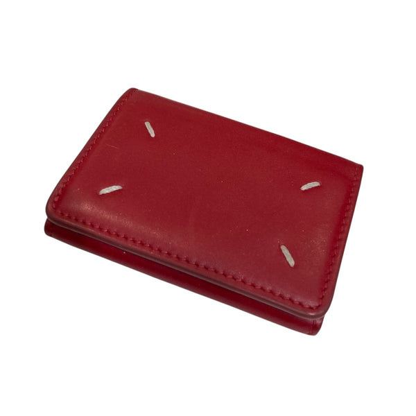 新品未使用 マルジェラ 三つ折り財布 赤 アウトレット品 Maison Margiela（旧Maison Martin Margiela）（財布 ・ レッド/赤色系
