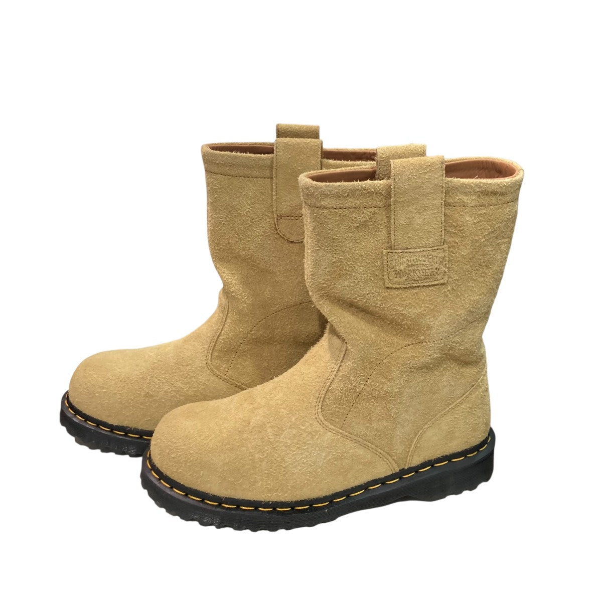 靴 Dr.Martens stussy 2295 Decon Suede stussy×Dr．Martens Decon Stussy Sand Hairy Suedeブーツ2295 2295