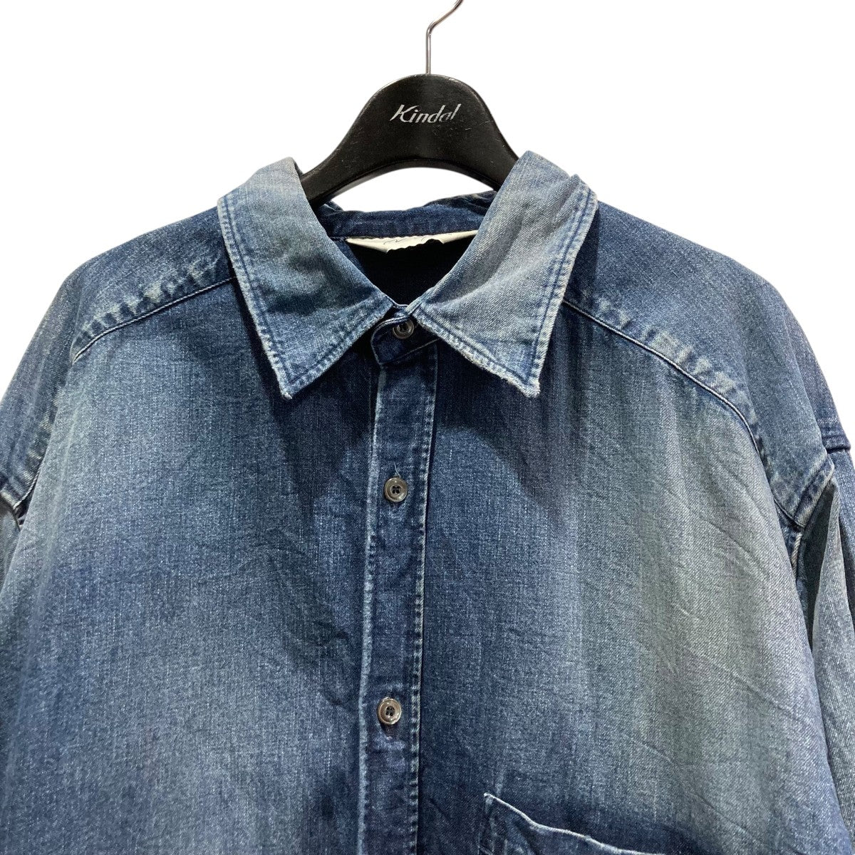 ANCELLM(アンセルム) 24SSDENIM DRESS SHIRTデニムドレスシャツ