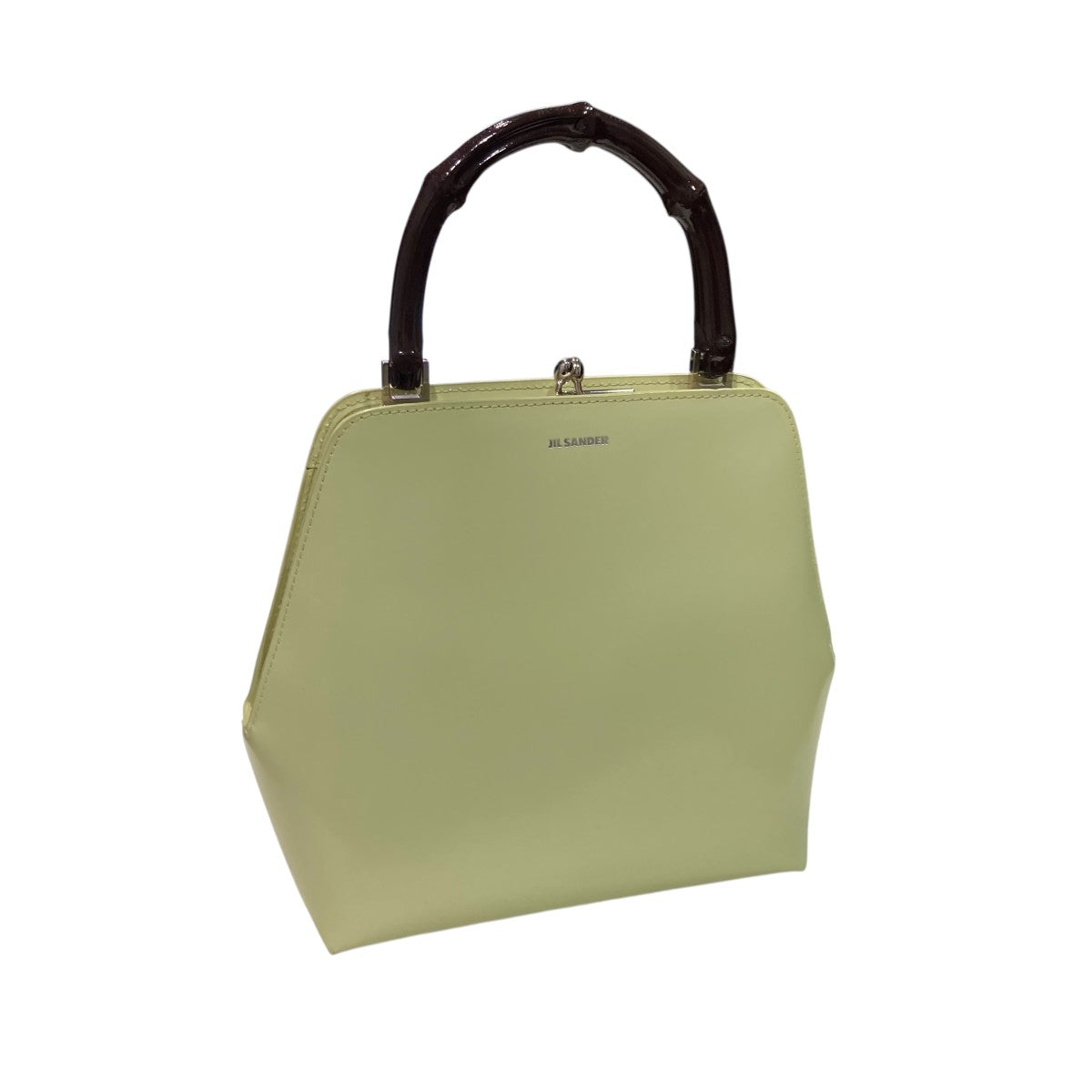 JIL SANDER(ジルサンダー) バンブーハンドバッグ グリーン