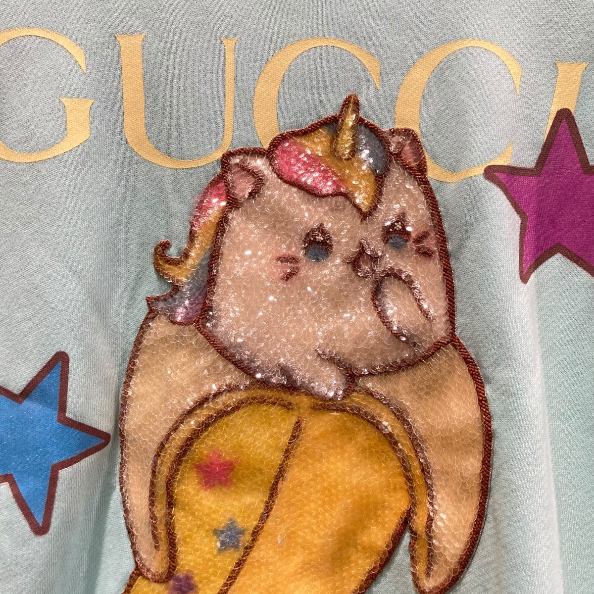 GUCCI(グッチ) ばなにゃクルーネックスウェット617964 617964