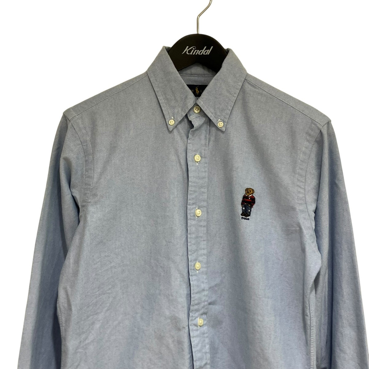新品タグ付き　ポロラルフローレン ボタンダウン　ブルー　7T 130cm POLO RALPH LAUREN Ralph Lauren ポロ ラルフローレン