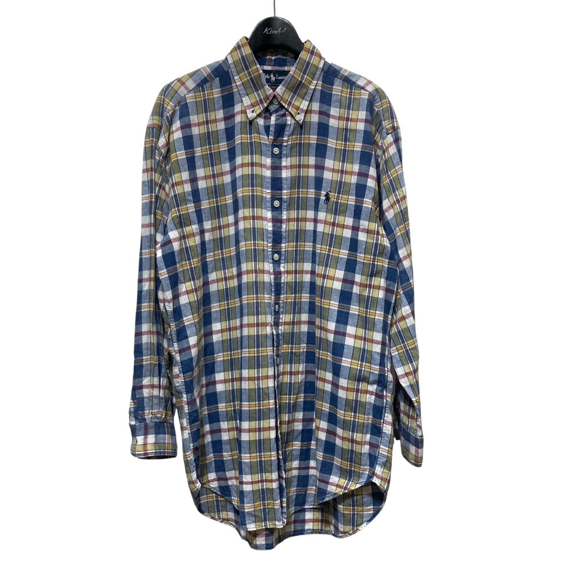 RALPH LAUREN BLAKEマドラスチェックシャツ 古着・中古-1枚目のアイテム画像