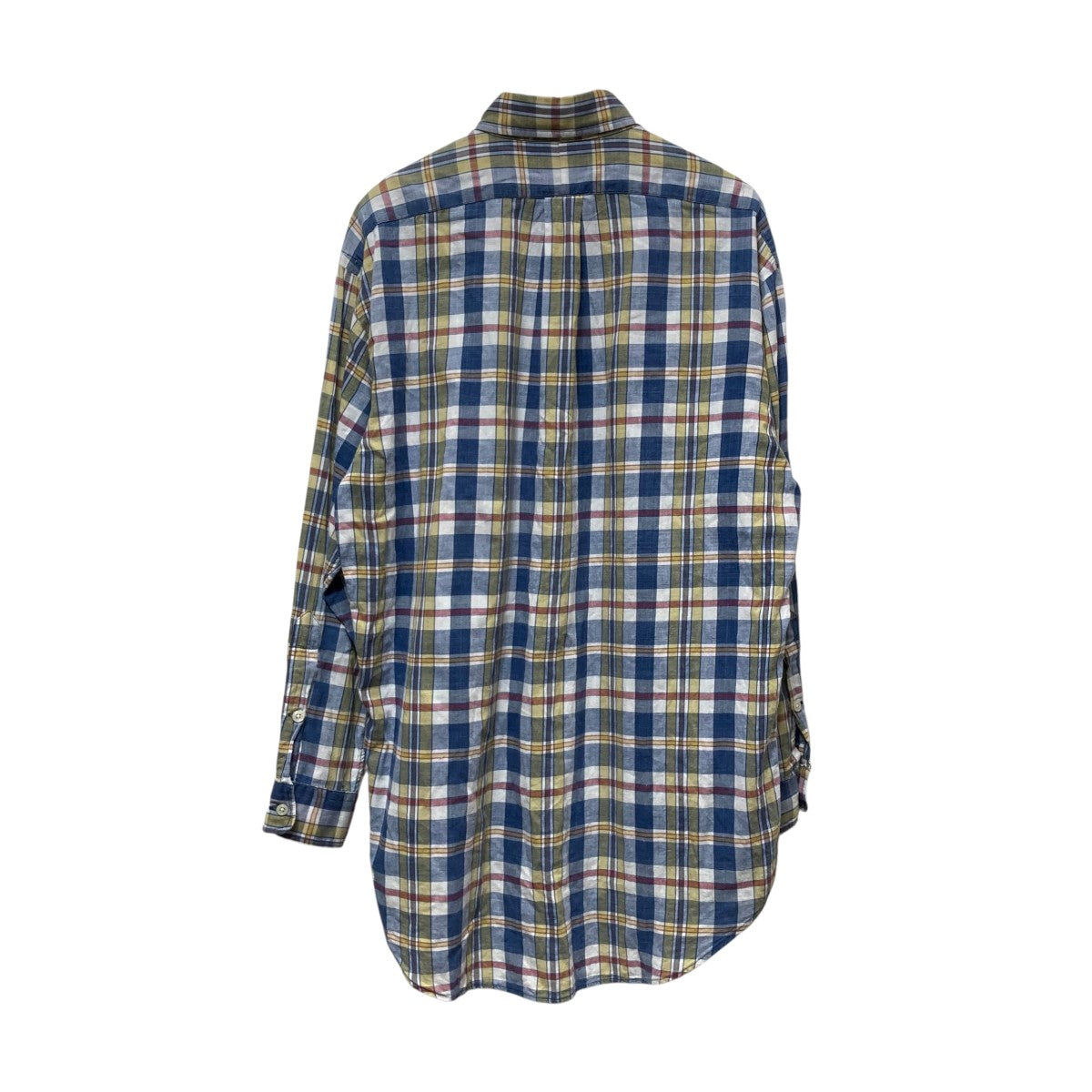 RALPH LAUREN BLAKEマドラスチェックシャツ 古着・中古-2枚目のアイテム画像