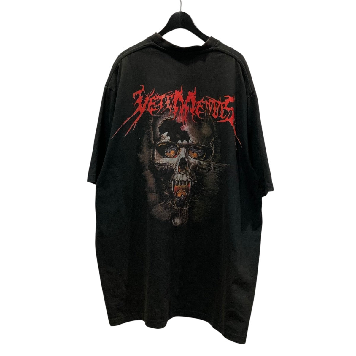 VETEMENTS バックスカルTシャツ 古着・中古-1枚目のアイテム画像