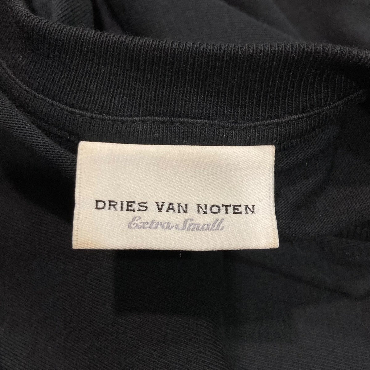 ドリスヴァンノッテン DRIES VAN NOTEN 袖切替ブラウス 660-5KK BE ブラック×ホワイト サイズ：XS DRIES VAN NOTEN(ドリスヴァンノッテン) 袖切替ブラウス660-5KK