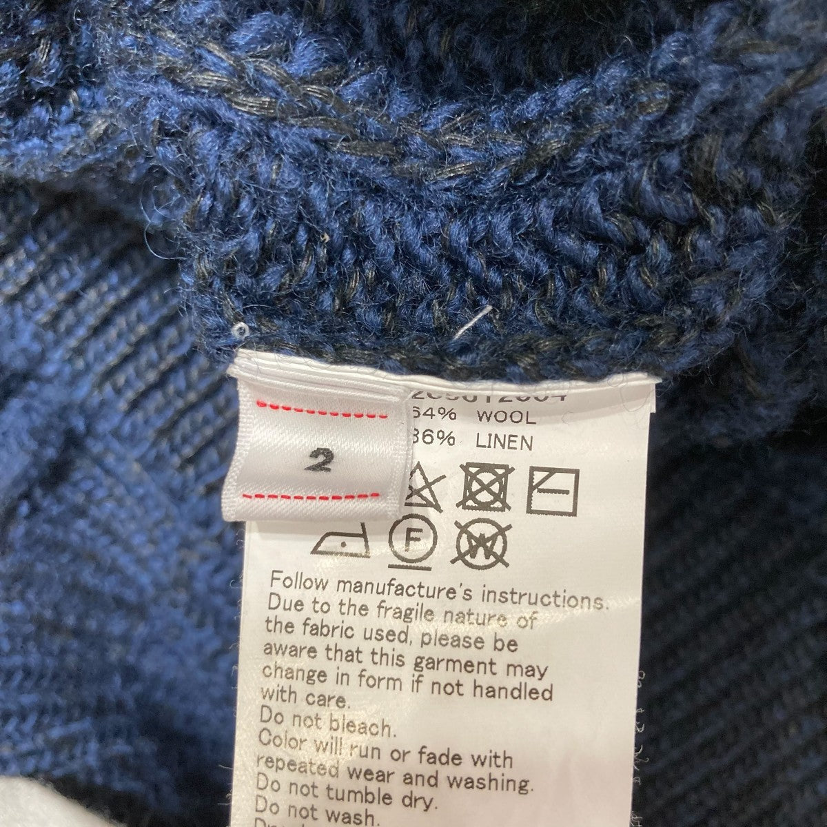 VISVIM(ビズビム) 21AWAMPLUS TURTLENECK KNITケーブルニット