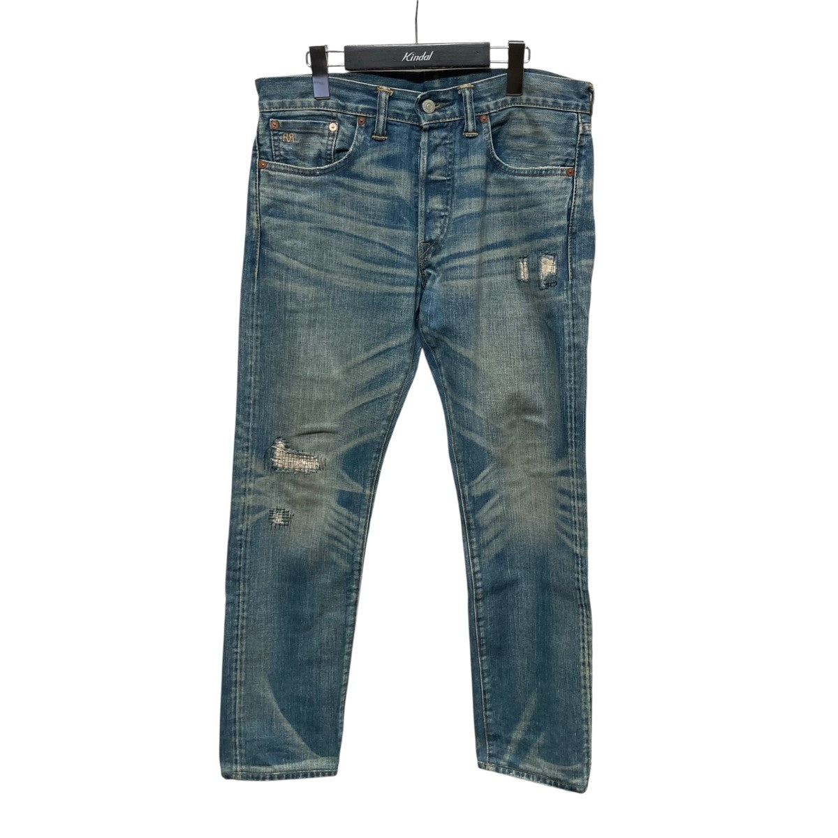 RRL リペア加工　チノパンツ　サイズ32×32 RRL REPAIRED CHINO TROUSERS ダメージ加工 32×32 - メルカリ