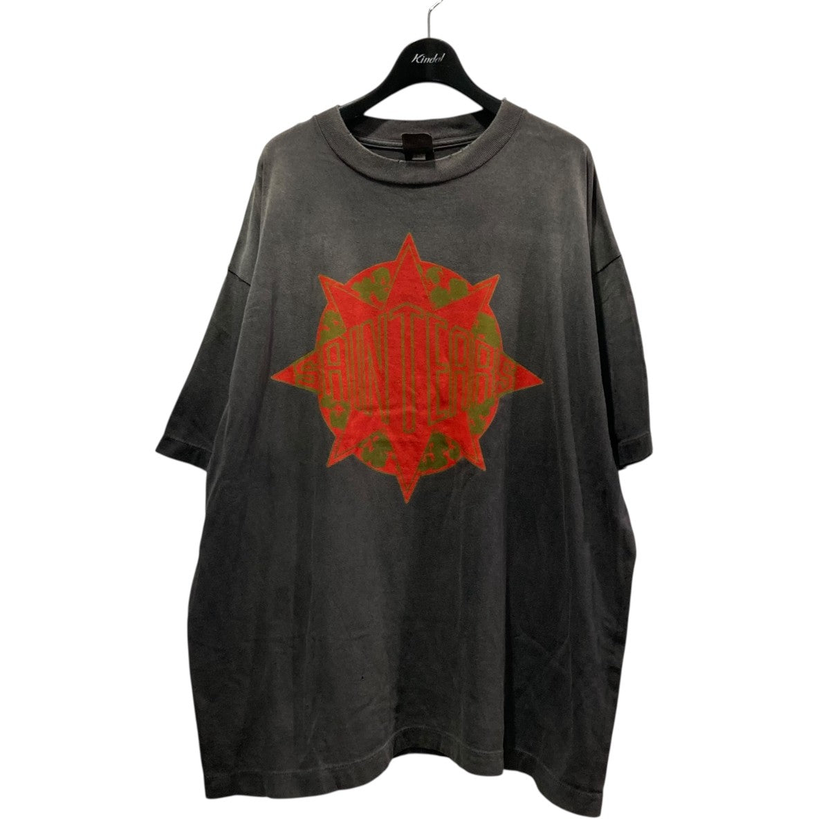 SAINT TEARS ダークグレー Tシャツ DENIM TEARS(デニムティアーズ) 商品ページ - BLACK MARY SAINT
